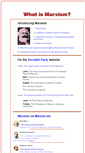Mobile Screenshot of marxism.org.uk