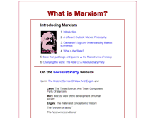 Tablet Screenshot of marxism.org.uk